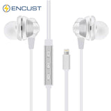 Wired Lightning Connector Headphoneswith Volume Control Compatible with iPhone 7/6/6s/iPad