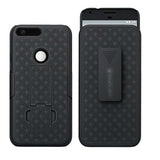 Slim Combo Case with Kick-Stand & Belt Clip Holster for Google Pixel and Google Pixel XL
